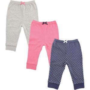 image:imageLuvable Friends 3 Pack Tapered Ankle PantsNavy Polkadot
