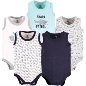 image:imageLuvable Friends Hudson Baby Sleeveless BodysuitsOceanic Shark