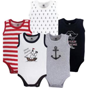 image:imageLuvable Friends Hudson Baby Sleeveless BodysuitsPirate Anchor