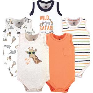 image:imageLuvable Friends Hudson Baby Sleeveless BodysuitsSafari Adventure