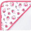 image:imageLuvable Friends Unisex Baby Cotton Terry Hooded Towels Foxy One SizeFloral