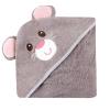 image:imageLuvable Friends Velour Animal Hooded Towel Mouse