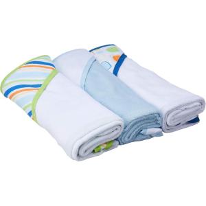 image:imageLuvable Friends Unisex Baby Cotton Terry Hooded Towels Foxy One SizeBlue