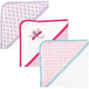 image:imageLuvable Friends Unisex Baby Cotton Terry Hooded Towels Foxy One SizeDragonfly