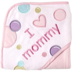 image:imageLuvable Friends Unisex Baby Hooded Towel and Washcloth Blue Whale One SizePink Mom