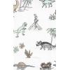 image:imageLuvable Friends Hudson Baby Flannel Burp Cloths 10pk Cuddle BearsGray Dinosaur Journey