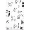 image:imageLuvable Friends Hudson Baby Flannel Burp Cloths 10pk Cuddle BearsNeutral Farm Animals