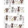 image:imageLuvable Friends Hudson Baby Flannel Burp Cloths 12pk Jungle SafariFarm Pals Gray