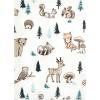image:imageLuvable Friends Hudson Baby Flannel Burp Cloths 12pk Jungle SafariForest Critters