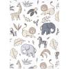 image:imageLuvable Friends Hudson Baby Flannel Burp Cloths 12pk Jungle SafariGray Neutral Safari