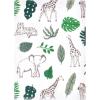 image:imageLuvable Friends Hudson Baby Flannel Burp Cloths 12pk Jungle SafariJungle Green