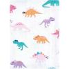 image:imageLuvable Friends Hudson Baby Flannel Burp Cloths 12pk Jungle SafariPink Dinosaur