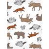 image:imageLuvable Friends Hudson Baby Flannel Burp Cloths 12pk Jungle SafariWoodland Animal Adventure