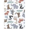 image:imageLuvable Friends Hudson Baby Flannel Burp Cloths 12pk Jungle SafariZoo Critters