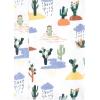 image:imageLuvable Friends Hudson Baby Flannel Burp Cloths 4pk Woodland ForestDesert Trail