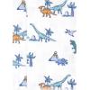 image:imageLuvable Friends Hudson Baby Flannel Burp Cloths 4pk Woodland ForestDino Garden
