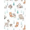 image:imageLuvable Friends Hudson Baby Flannel Burp Cloths 4pk Woodland ForestForest Animal Friends