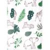 image:imageLuvable Friends Hudson Baby Flannel Burp Cloths 4pk Woodland ForestJungle Green