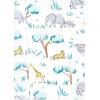 image:imageLuvable Friends Hudson Baby Flannel Burp Cloths 4pk Woodland ForestJungle Safari