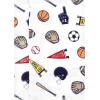 image:imageLuvable Friends Hudson Baby Flannel Burp Cloths 4pk Woodland ForestSports
