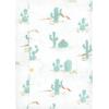 image:imageLuvable Friends Hudson Baby Flannel Burp Cloths 4pk Woodland ForestSun and Cactus