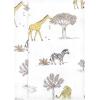 image:imageLuvable Friends Hudson Baby Flannel Burp Cloths 4pk Woodland ForestWild Safari World