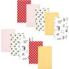 image:imageLuvable Friends Hudson Baby Flannel Burp Cloths 10pk Cuddle BearsBarnyard Farm