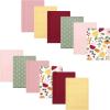 image:imageLuvable Friends Hudson Baby Flannel Burp Cloths 12pk Jungle SafariAutumn Floral
