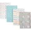 image:imageLuvable Friends Unisex Baby Cotton Flannel Burp Cloths Sailboat One SizeBasic Elephant