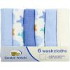 image:imageLuvable Friends Unisex Baby Cotton Rich Washcloths Blue Sea Creatures One SizeBlue Sea Creatures