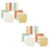 image:imageLuvable Friends Unisex Baby Cotton Rich Washcloths Yellow Stripe 24Piece One Size