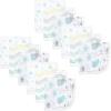 image:imageLuvable Friends Unisex Baby Muslin WashclothsBasic Elephant