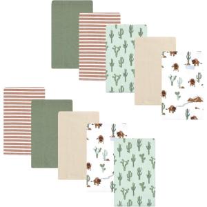 image:imageLuvable Friends Hudson Baby Flannel Burp Cloths 10pk Cuddle BearsForest Trail