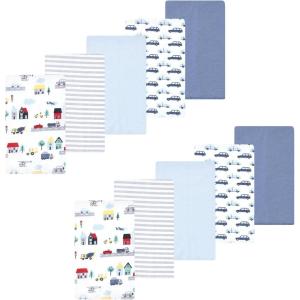 image:imageLuvable Friends Hudson Baby Flannel Burp Cloths 10pk Cuddle BearsMetro City Life