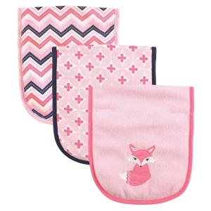 image:imageLuvable Friends Unisex Baby Cotton Burp Cloths with Fiber Filling Blue Boy Mommy One SizeFoxy