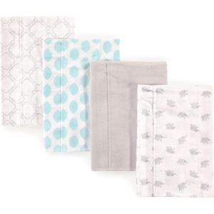 image:imageLuvable Friends Unisex Baby Cotton Flannel Burp Cloths Sailboat One SizeElephant