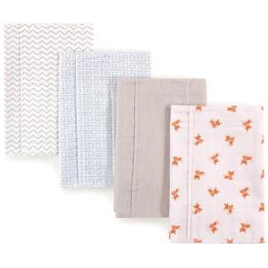 image:imageLuvable Friends Unisex Baby Cotton Flannel Burp Cloths Sailboat One SizeFox