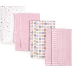image:imageLuvable Friends Unisex Baby Cotton Flannel Burp Cloths Sailboat One SizePink