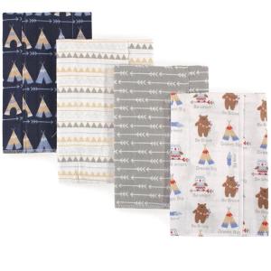 image:imageLuvable Friends Unisex Baby Cotton Flannel Burp Cloths Sailboat One SizeTribe