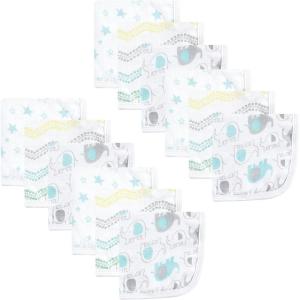 image:imageLuvable Friends Unisex Baby Muslin WashclothsBasic Elephant