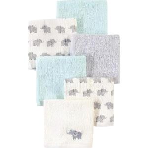 image:imageLuvable Friends Unisex Baby Super Soft Cotton Washcloths Duck One SizeElephant With Hat