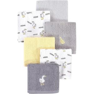image:imageLuvable Friends Unisex Baby Super Soft Cotton Washcloths Duck One SizeGoose