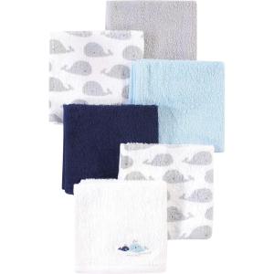 image:imageLuvable Friends Unisex Baby Super Soft Cotton Washcloths Duck One SizeWhale