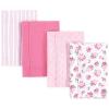 image:imageLuvable Friends Cotton Poly Flannel Burp Cloths Multipack Boy Feathers 8Pack One SizeGarden 8pack