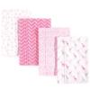 image:imageLuvable Friends Cotton Poly Flannel Burp Cloths Multipack Boy Feathers 8Pack One SizeGiraffe 8pack
