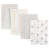 image:imageLuvable Friends Cotton Poly Flannel Burp Cloths Multipack Boy Feathers 8Pack One SizeKoala 8pack