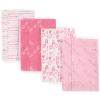 image:imageLuvable Friends Cotton Poly Flannel Burp Cloths Multipack Boy Feathers 8Pack One SizeLove 8pack