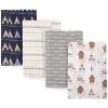 image:imageLuvable Friends Cotton Poly Flannel Burp Cloths Multipack Boy Feathers 8Pack One SizeTribe 8pack