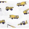 image:imageLuvable Friends Little Treasure Flannel Receiving Blankets 4pkBulldozer