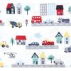 image:imageLuvable Friends Little Treasure Flannel Receiving Blankets 4pkCity Blue
